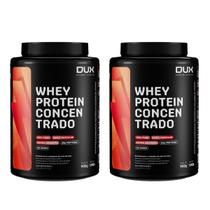 Combo 2un Whey DUX Concentrado - Pote 900g Dux Nutrition Combo 2un Whey DUX Concentrado - Pote 900g Dux Nutrition