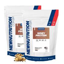 Combo 2un Whey Protein Zero Lactose 900g New Nutrition