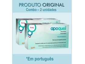 Combo 2x Apoquel Dermatológico Zoetis 16mg