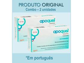 Combo 2x Apoquel Dermatológico Zoetis 3,6mg Combo 2x Apoquel Dermatológico Zoetis 3,6mg