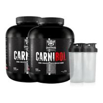 Combo 2X Carnibol + 2X Coqueteleira - Darknes Integralmedica