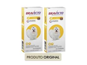 Combo 2x Comprimido Bravecto Para Cães de 2 a 4,5kg