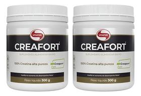 Combo 2x Creafort - Creapure 300g - Vitafor Sabor Without Flavor