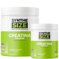 Combo 2x Creatina 300g 100% Pura Monohidratada Synthesize - Synthesize Nutrition Science