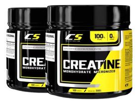 Combo 2x Creatina Monohidratada Micronizada - 300g - CS Nutrition Lab