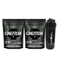 COMBO 2x CREATINE CREATOR 500G + COQUETELEIRA