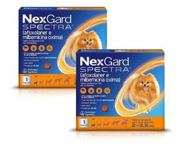 Combo 2x Nexgard Spectra PP - 2-3,5Kg - 1 Comprimido