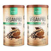 Combo 2X Proteina Vegana Whey Isolado Conc Vegan Pro Cacau