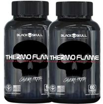 Combo 2x Termogênico Cafeína Thermo Flame 60 tabletes
