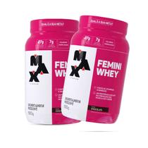 Combo 2x Whey Feminino Pote 900 Gr