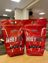 Combo 2x Whey Protein 100% Puro - 900g Total 1,8kg Sabores Baunilha e Chocolate - Integral Medica