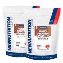 Combo 2x Whey Protein Zero Lactose 900g NewNutrition - New Nutrition