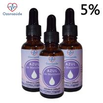 Combo 3 Azul De Metileno 5% Para Estudo (grau Pa. com Laudo) 500mcg