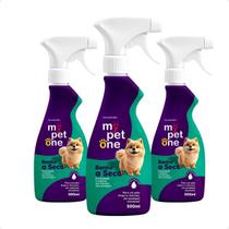 Combo 3 Banho a Seco Cães e Gatos Mypetone - 500mL
