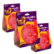 Combo 3 Bola Cravo 95 TR Mypetone - Vermelho Combo 3 Bola Cravo 95 TR Mypetone - Vermelho