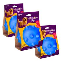 Combo 3 Bola Cravo TR 85 Mypetone - Azul Combo 3 Bola Cravo TR 85 Mypetone - Azul