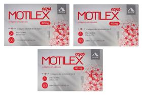 Combo 3 caixas Motilex 60 Capsulas ( Colágeno não hidrolisado tipo II ) - Apsen