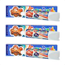 Combo 3 Creme Dental Tutti-Frutti CatDog & Cia para Cães e Gatos - 90g