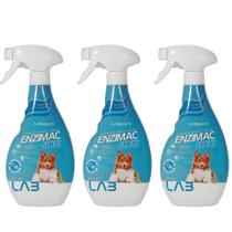 Combo 3 EnziMac Eliminador de Odores e Mancha 500ml