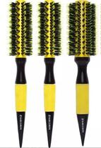 Combo 3 escovas termicas ceramica profissional G /m / M marco boni Combo 3 escovas termicas ceramica profissional G /m / M marco boni