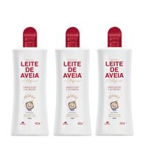 Combo 3 Hidratantes Corporais Leite De Aveia Intenso 400ml