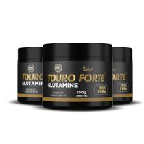 Combo 3 L.glutamina 150 gramas Ganho Massa E Pós Treino - Alisson Nutrition