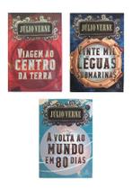 Combo 3 Livros Físicos As Incríveis Viagens de Júlio Verne - Ciranda Cultural