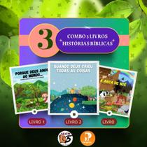 Combo 3 Livros Histórias Bíblicas em Versos para Crianças (Agda Yumy Amaral)