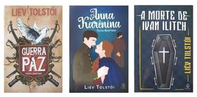 Combo 3 Livros Liev Tolstói Guerra e Paz + Anna Karênina + 1 - Ciranda Cultural