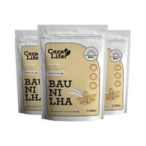 Combo 3 Mingau Proteico Sabor Baunilha Ceralife Sabor 450g