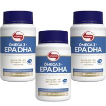 Combo 3 - Ômega 3 - 60 Cápsulas 1g - Vitafor