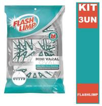 Combo 3 Peças Varal de Teto Meios Peças Intimas 24 Prendedor