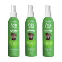 Combo 3 Perfume Pet Clean Filhotes - 120ml Combo 3 Perfume Pet Clean Filhotes - 120ml