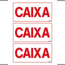 Combo 3 Placas De Sinalização Caixa 30x15 Ekomunike - P-38/1 F9e Combo 3 Placas De Sinalização Caixa 30x15 Ekomunike - P-38/1 F9e