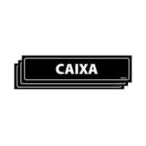 Combo 3 Placas De Sinalização Caixa 30x7 Ecom IA - A-401 F9e