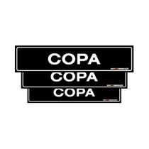 Combo 3 Placas De Sinalização Copa 30x7 Qi Comunicação - A-412/1 Q1a