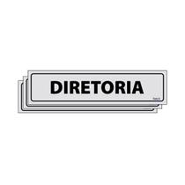 Combo 3 Placas De Sinalização Diretoria 30x7 Ecom IA - B-518 F9e Combo 3 Placas De Sinalização Diretoria 30x7 Ecom IA - B-518 F9e