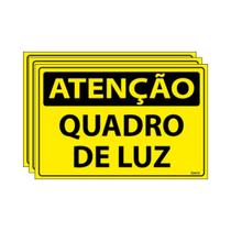 Combo 3 Placas De Sinalização Quadro De Luz 30x20 Ecom IA - SA59 F9e Combo 3 Placas De Sinalização Quadro De Luz 30x20 Ecom IA - SA59 F9e