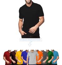 Combo 3 Polo Camisa Piquet Modelos Masculina