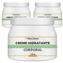 Combo 3 Potes De Cremes Corporais 500 Mg