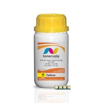 Combo 3 Refil de Toner + 3 Chips TankFull Para Samsung CLT-Y407S Yellow - CLP-325 CLX-3185N CLP-325W CLX-3185FW CLX-3185