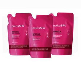 Combo 3 refil do ameixa 400ml nativa Spa oboticario