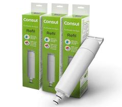 COMBO 3 Refis originais (CIX01) para Purificadores de Água Consul CPC30, CPB35 e CPB36