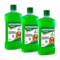Combo 3 Shampoo Antiparasitário World Veterinária Dug's para Cães - 500ml Combo 3 Shampoo Antiparasitário World Veterinária Dug's para Cães - 500ml