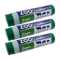 Combo 3 Tinta Marcadora em Bastão 57g Zoomarc - Verde