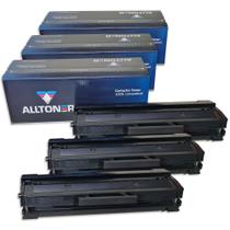 Combo 3 toners compatíveis com samsung mlt-d101s ml2160 ml2161 ml2165 scx3400 scx3401 alltoner 1.5k 3units Combo 3 toners compatíveis com samsung mlt-d101s ml2160 ml2161 ml2165 scx3400 scx3401 alltoner 1.5k 3units