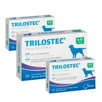 Combo 3 Trilostec 40mg Syntec - 30 comprimidos Combo 3 Trilostec 40mg Syntec - 30 comprimidos