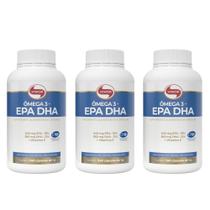 Combo 3 Un Omega 3 EPA DHA 240 caps. Vitafor - Vitafor