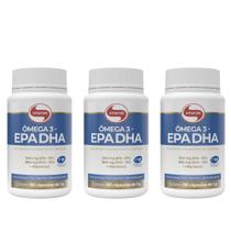 Combo 3 Un Omega 3 EPA DHA 60 caps. Vitafor - Vitafor