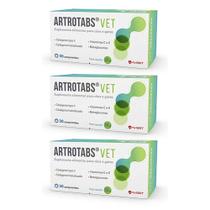 Combo 3 Unidades Artrotabs Vet 30 comp Cães e Gatos Avert Combo 3 Unidades Artrotabs Vet 30 comp Cães e Gatos Avert